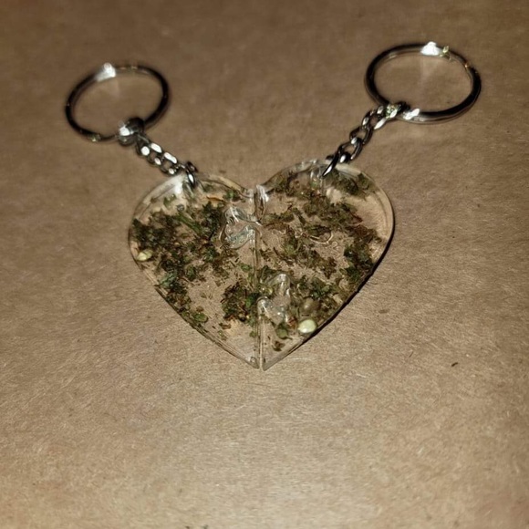 Best Buds Keychain(hemp encased keychain) - Picture 3 of 3